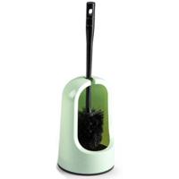 Toiletborstels/wc-borstels met mintgroene houder 40 cm