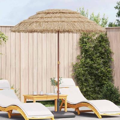 Strandparasol Bruin Ø 160 x 196 cm Staal