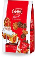 Lotus speculoos Sinterklaaskoekjes met chocolade, pak van 6 x 25 g