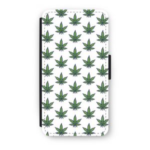 Weed: iPhone X Flip Hoesje