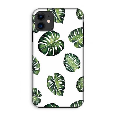 Tropische bladeren: iPhone 11 Tough Case