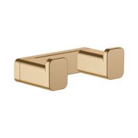 Hansgrohe Dubbele Handdoekhaak AddStoris Geborsteld Brons Hansgrohe Dubbele Handdoekhaak AddStoris Geborsteld Brons