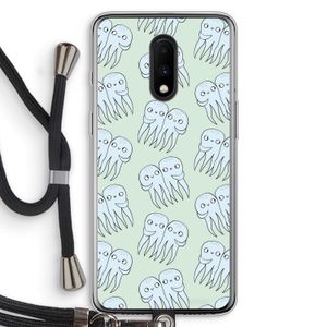 Octopussen: OnePlus 7 Transparant Hoesje met koord