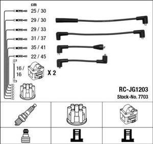 Bougiekabelset RCJG1203