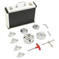 Houtklauwplatenset voor 3,75 inch zelfcentrerend staal Houtklauwplatenset voor 3,75 inch zelfcentrerend staal