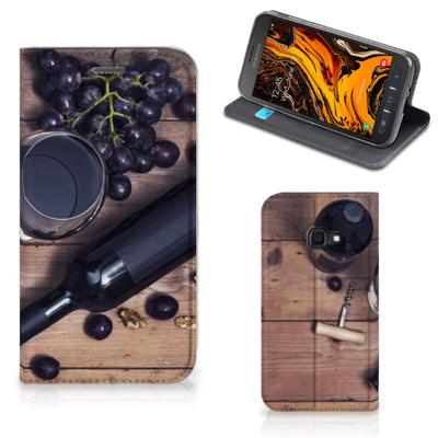 Samsung Galaxy Xcover 4s | Flip Style Cover | Wijn
