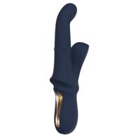 Dubbele Stimulatie Vibrator Dream Toys Goddess Collection Blauw