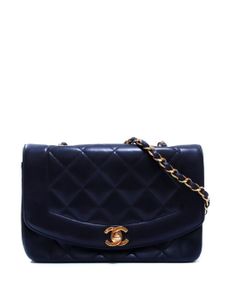 CHANEL Pre-Owned sac porté épaule Diana (1991-1994) - Noir