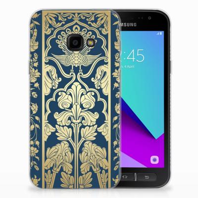 Samsung Galaxy Xcover 4 | Xcover 4s | TPU Case | Beige Flowers