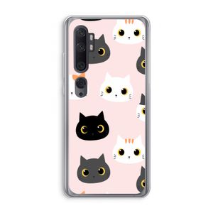 Katten: Xiaomi Mi Note 10 Transparant Hoesje