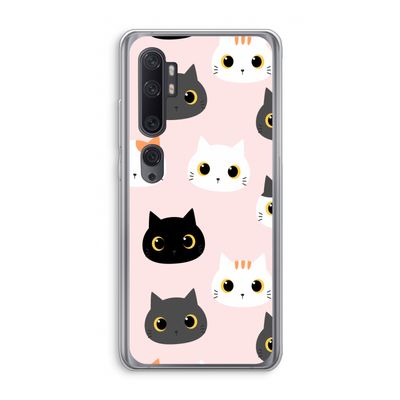 Katten: Xiaomi Mi Note 10 Transparant Hoesje