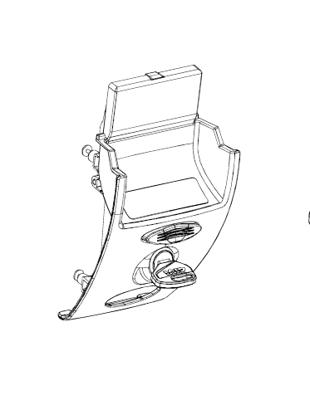 GIVI Slot, Onderdelen motokoffers, C30 Z2751M-C30R
