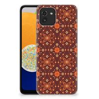 Samsung Galaxy A03 TPU bumper Batik Brown