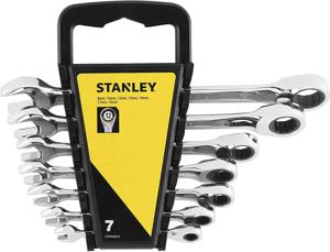 Ringsteeksleutelset met ratelring 7-delig Stanley STMT82846-0
