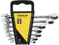 Ringsteeksleutelset met ratelring 7-delig Stanley STMT82846-0