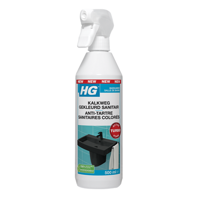 HG kalkweg gekleurd sanitair