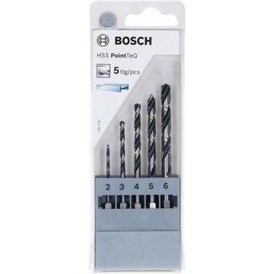 Bosch Accessories 2607002824 PointTeQ Spiraalboorset 5-delig