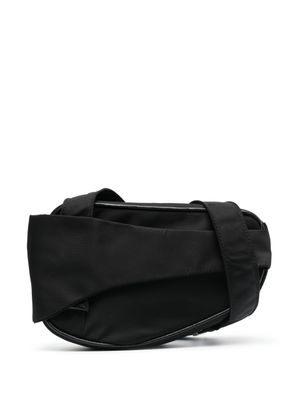 HELIOT EMIL sac banane à plaque logo - Noir