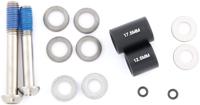 SRAM schijfrem adapter / spacer set disc brake adapter/ spacer set avid titanium