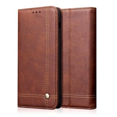 Casual stijl retro Crazy Horse textuur horizontale Flip lederen case voor ASUS Zenfone LIVE2 (L2) ZA550KL met kaartsleuven & houder & portemonnee (do