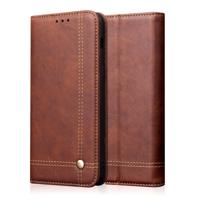 Casual stijl retro Crazy Horse textuur horizontale Flip lederen case voor ASUS Zenfone LIVE2 (L2) ZA550KL met kaartsleuven & houder & portemonnee (do