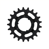 KMC tandwiel 21t zwart - tandwiel 21t zwart