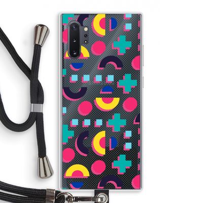 8-bit N°2: Samsung Galaxy Note 10 Plus Transparant Hoesje met koord