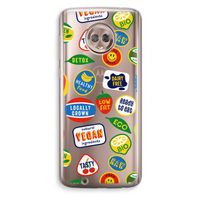 Fruitsticker: Motorola Moto G6 Transparant Hoesje Fruitsticker: Motorola Moto G6 Transparant Hoesje