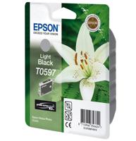 Epson Lily inktpatroon Light Black T0597 Ultra Chrome K3 - thumbnail