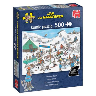 Jumbo Jan van Haastern rendier race 500 stukjes
