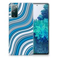 Samsung Galaxy S20 FE TPU bumper Waves Blue