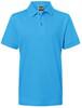 James & Nicholson JN070K Junior Classic Polo - /Aqua - XS (98/104)