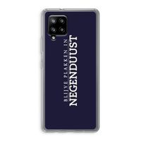 Blijve plakken in Negenduust: Samsung Galaxy A42 5G Transparant Hoesje Blijve plakken in Negenduust: Samsung Galaxy A42 5G Transparant Hoesje