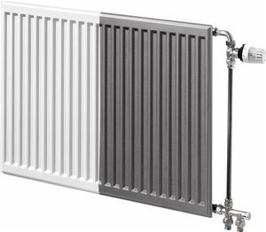 Henrad Hygiëne Galva radiator / 900 x 600 / type 10 / 658 Watt