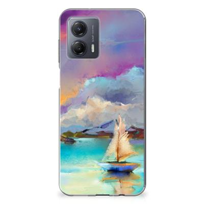 Smartphone hoesje Motorola Moto G53 Boat