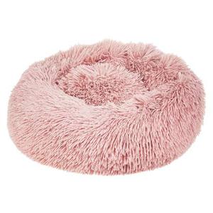 Beliani - KULU - Dierenbed - 50 cm - Roze - Nepbont