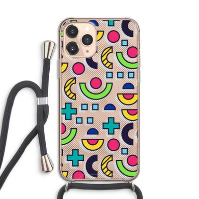 8-bit N°6: iPhone 11 Pro Transparant Hoesje met koord