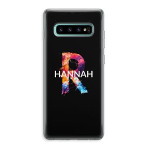 Abstract Spectrum: Samsung Galaxy S10 Plus Transparant Hoesje