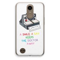 Smile: LG K10 (2017) Transparant Hoesje