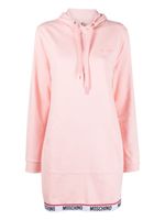 Moschino hoodie à logo imprimé - Rose