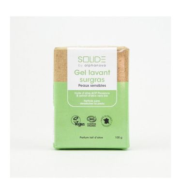 Cleansing bar bio gel gevoelige huid sheabutter