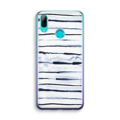 Ink Stripes: Huawei P Smart (2019) Transparant Hoesje