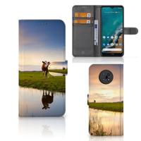 Nokia G50 | Telefoonhoesje | Met pasjeshouder | Koe