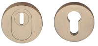 Formani Basics BVEIL-KT veiligheidscilinderrozet massief 52mm kerntrekbeveiliging SKG*** - PVD licht brons