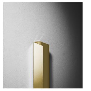 Best-Design Nancy 'Dalis' Muurprofiel 2000 mm Mat Goud