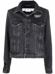 Off-White veste Meteor en jean - Gris