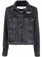 Off-White veste Meteor en jean - Gris