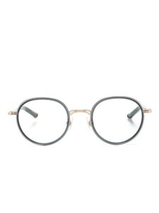 Matsuda lunettes de vue M3134 à monture ronde - Bleu