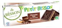 Bisson Petit theebiscuit pure chocolade bio 150 Gram