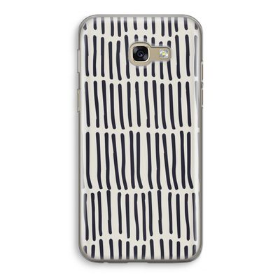 Moroccan stripes: Samsung Galaxy A5 (2017) Transparant Hoesje